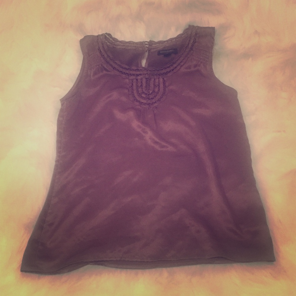 Banana Republic silky mauve blouse